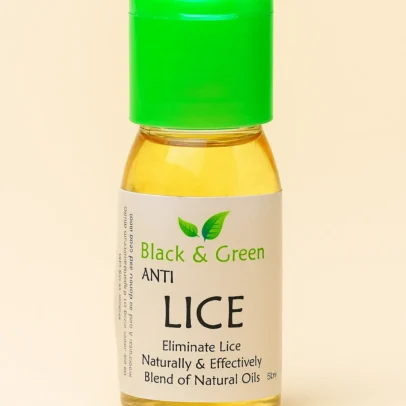 Black and green Anti Lice Hair Oil 50ml